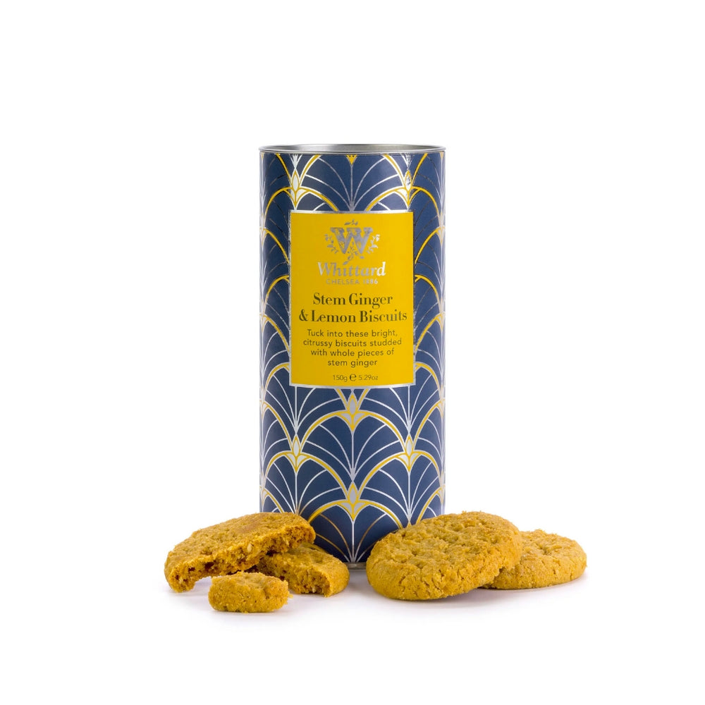 Stem Ginger & Lemon Biscuits- 150g