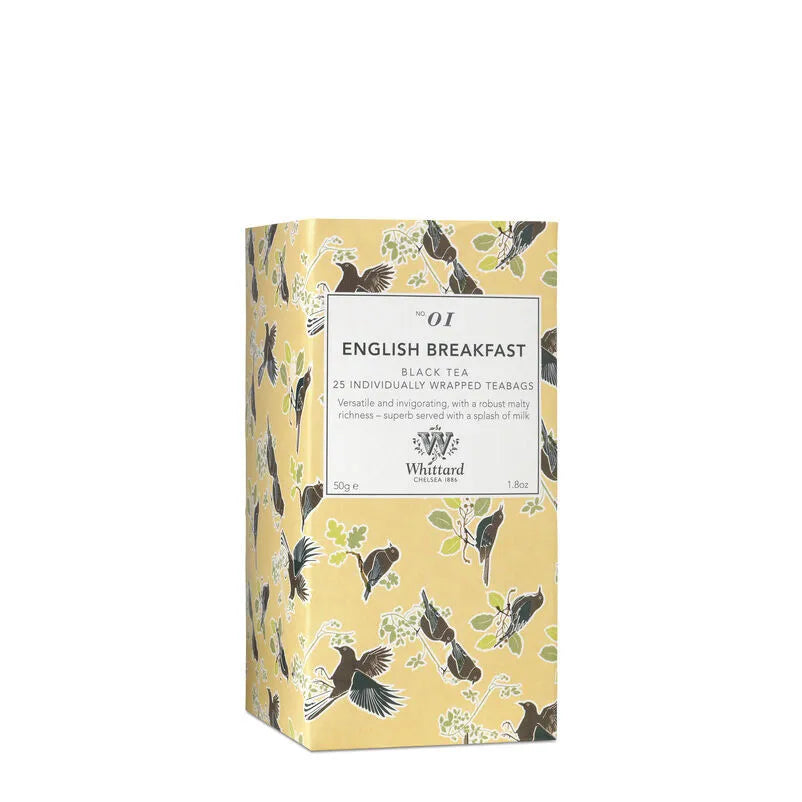 Black Tea English Breakfast Whittard - 25 filtrantes