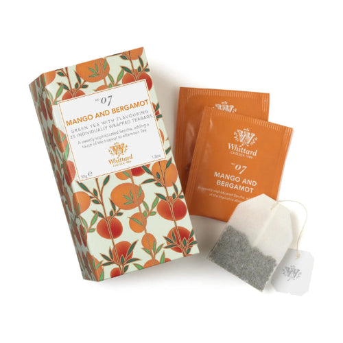 Green Tea Mango & Bergamot - 25 filtrantes