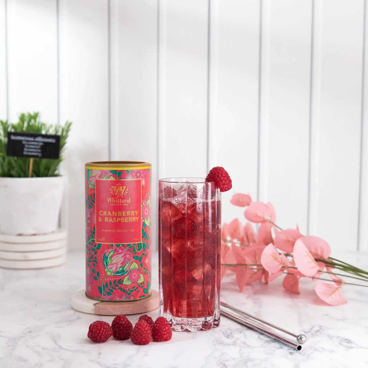 
                  
                    Cranberry & Raspberry Flavour Instant Tea
                  
                