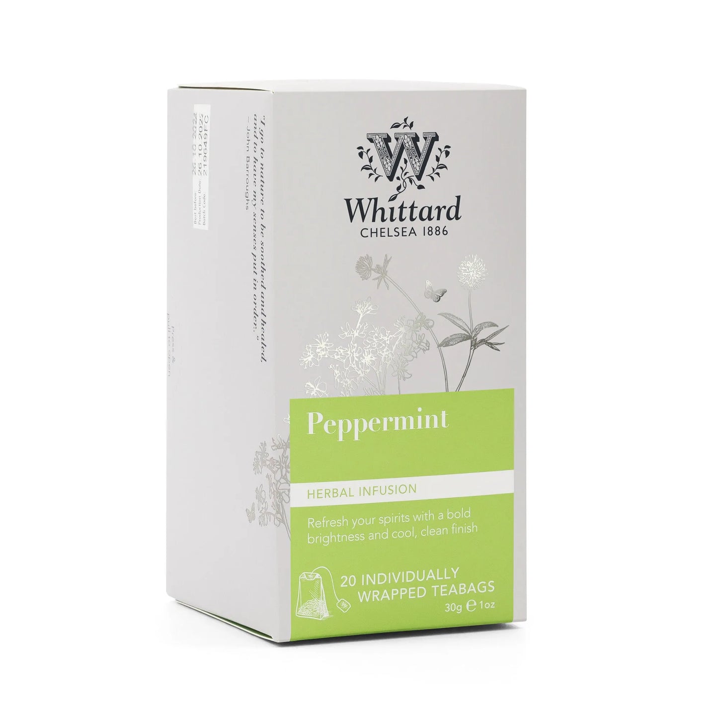 
                  
                    Infusion Peppermint Whittard- 20 filtrantes
                  
                