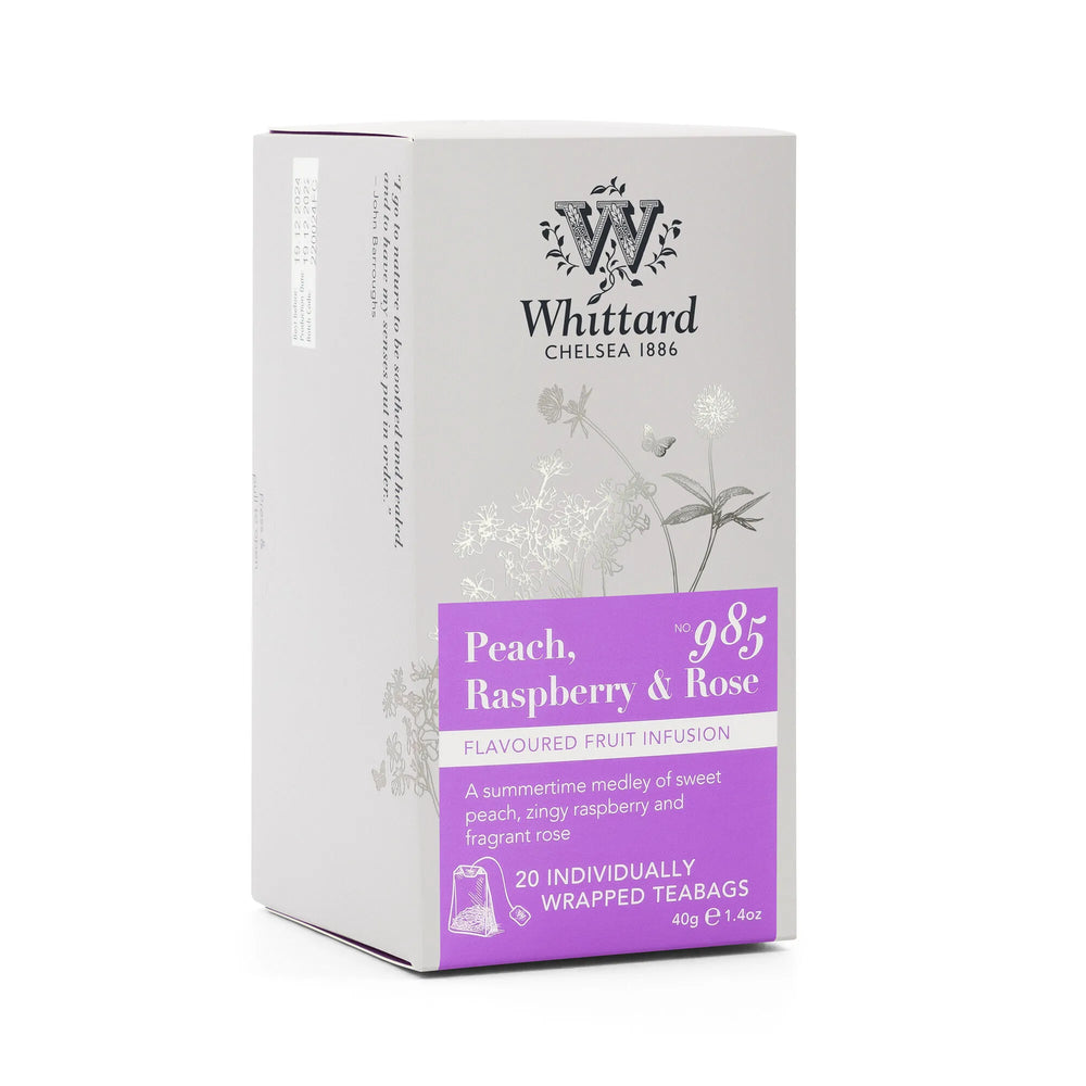 
                  
                    Infusion Peach, Raspberry & Rose Whittard x 20 Teabags
                  
                