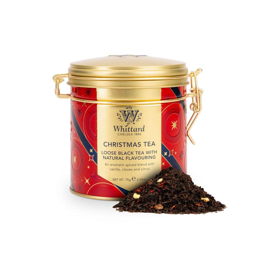 Christmas Tea clip top tin- 75g