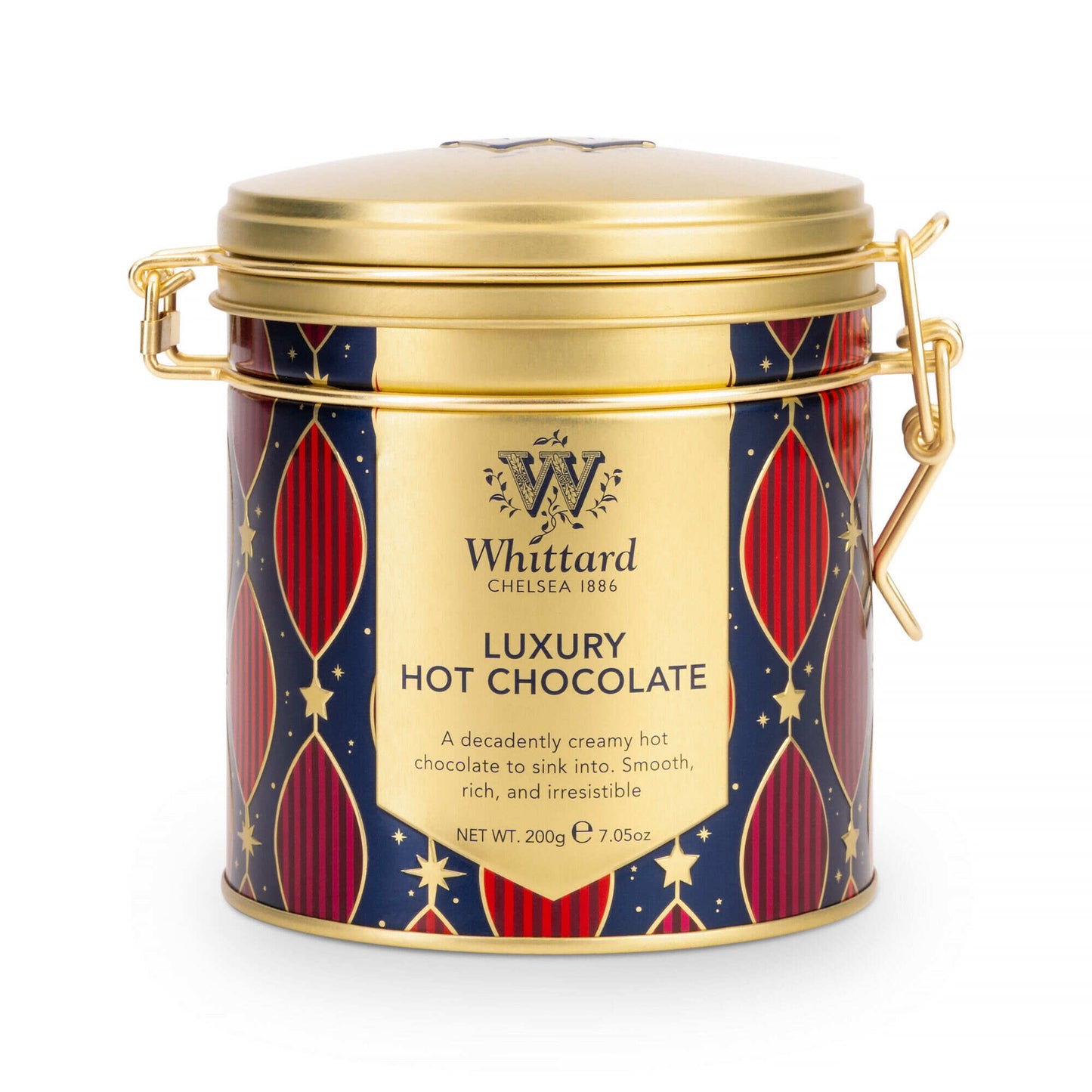 
                  
                    Luxury Hot Chocolate Clip Top Tin- 200g
                  
                
