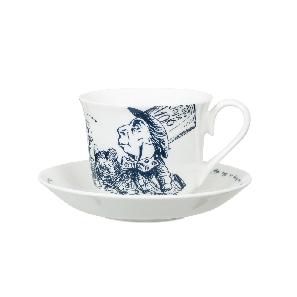 Alice Cup & Saucer - Taza & Plato