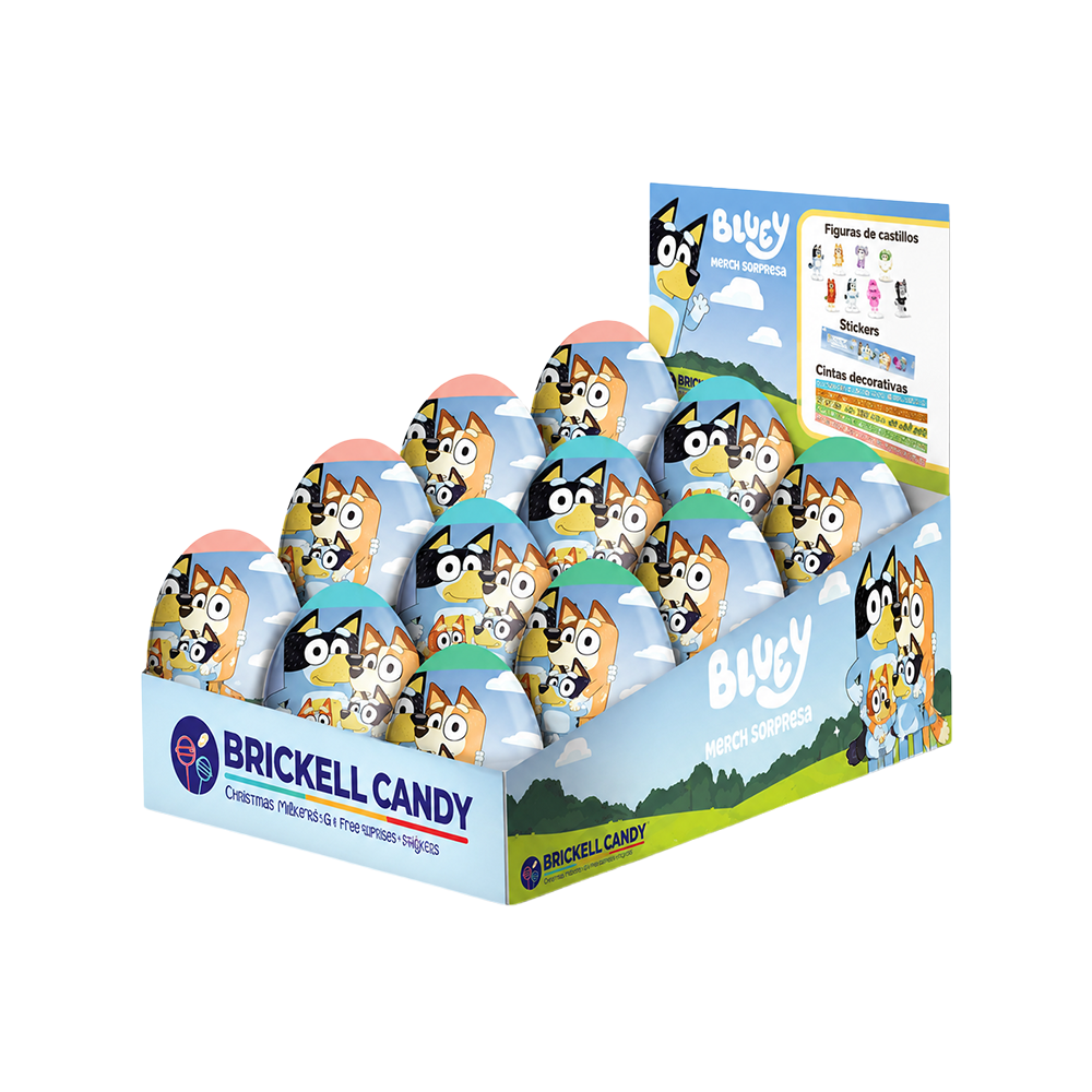 
                  
                    HUEVO SORPRESA - BLUEY SURTIDO x12 UDS
                  
                