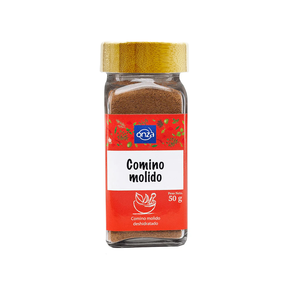 Comino Molido Onza Frasco Vidrio- 50g