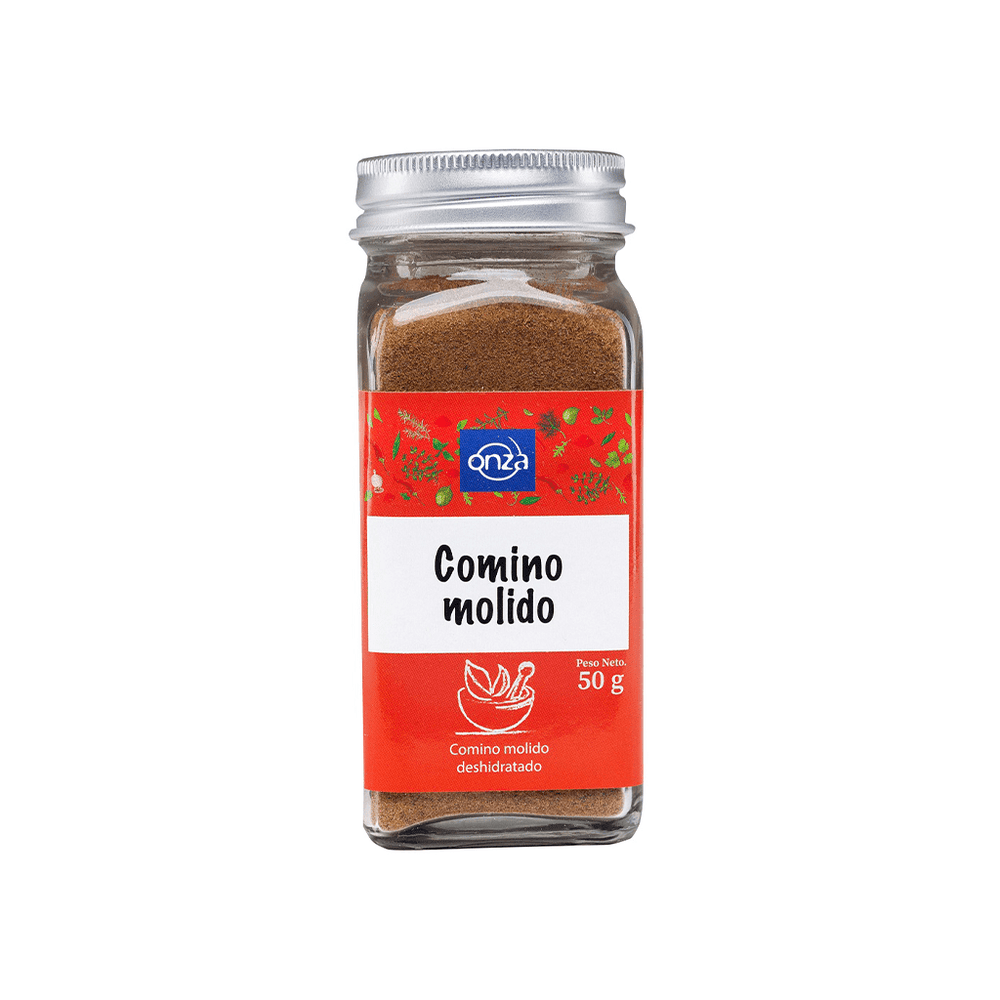 Comino Molido Onza Frasco Vidrio- 50g