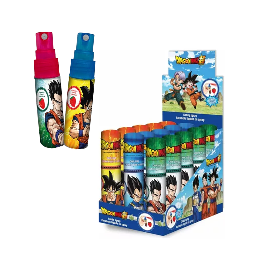 
                  
                    CANDY SPRAY - DRAGON BALL SURTIDO x15 UDS
                  
                
