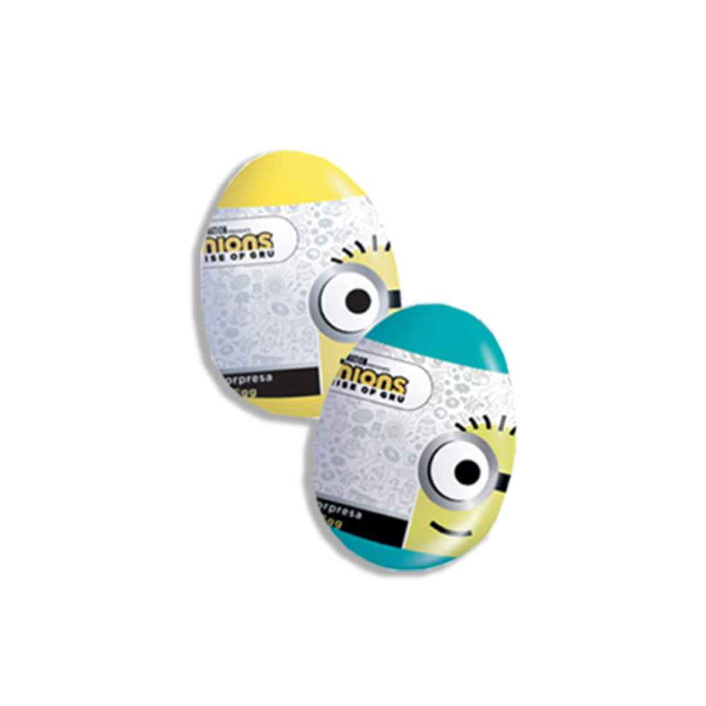 
                  
                    HUEVO SORPRESA - MINIONS SURTIDO x12 UDS
                  
                