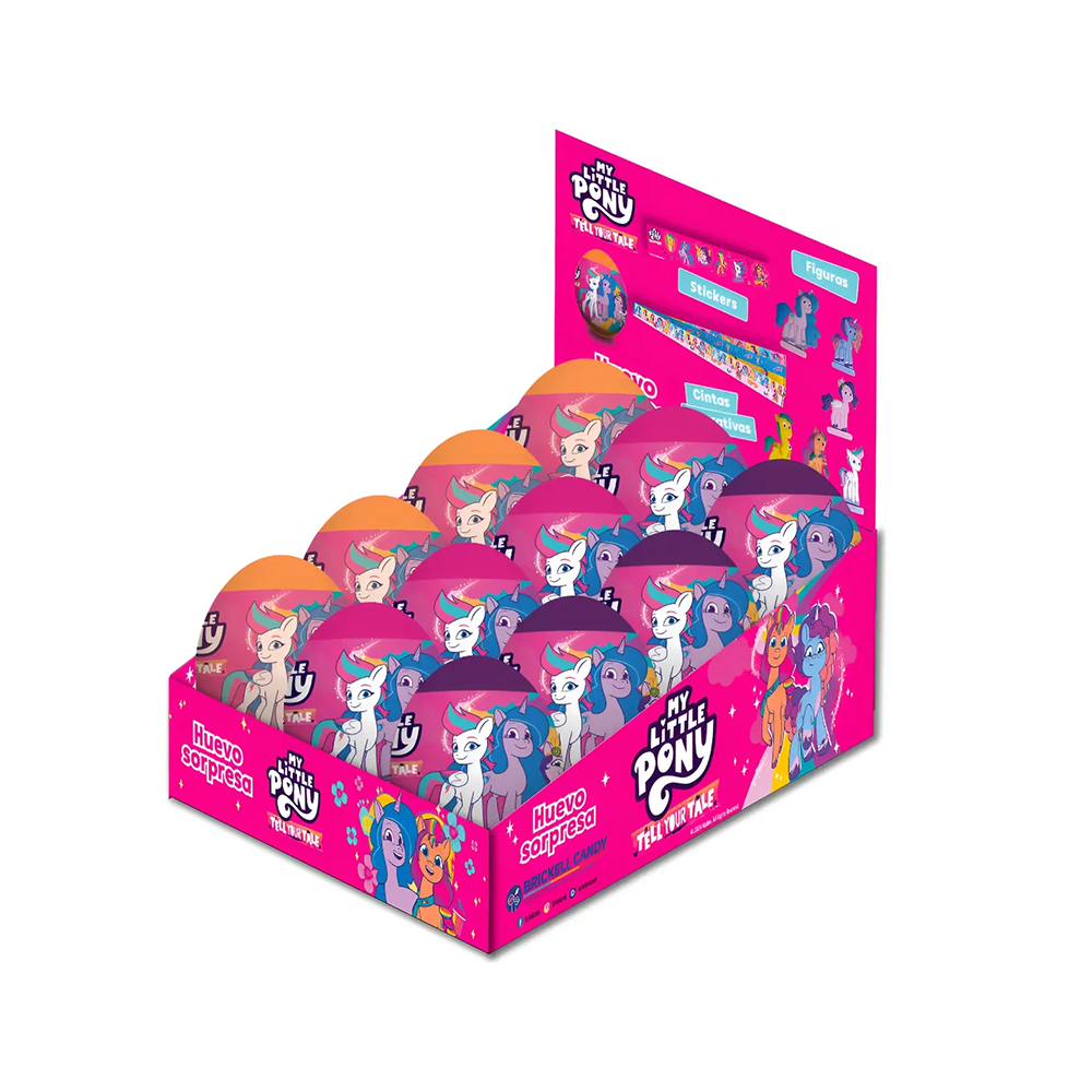 
                  
                    HUEVO SORPRESA - MY LITTLE PONY SURTIDO x12 UDS
                  
                