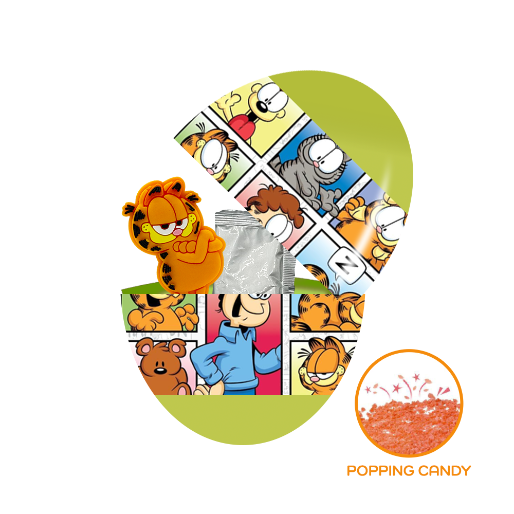 HUEVO SORPRESA - GARFIELD SURTIDO x12 UDS