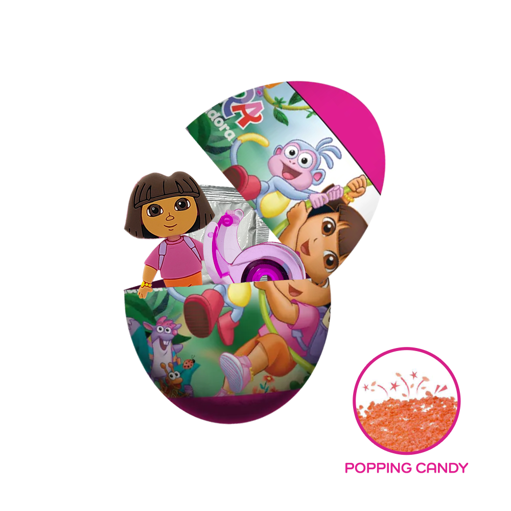 HUEVO SORPRESA - DORA LA EXPLORADORA SURTIDO x12 UDS