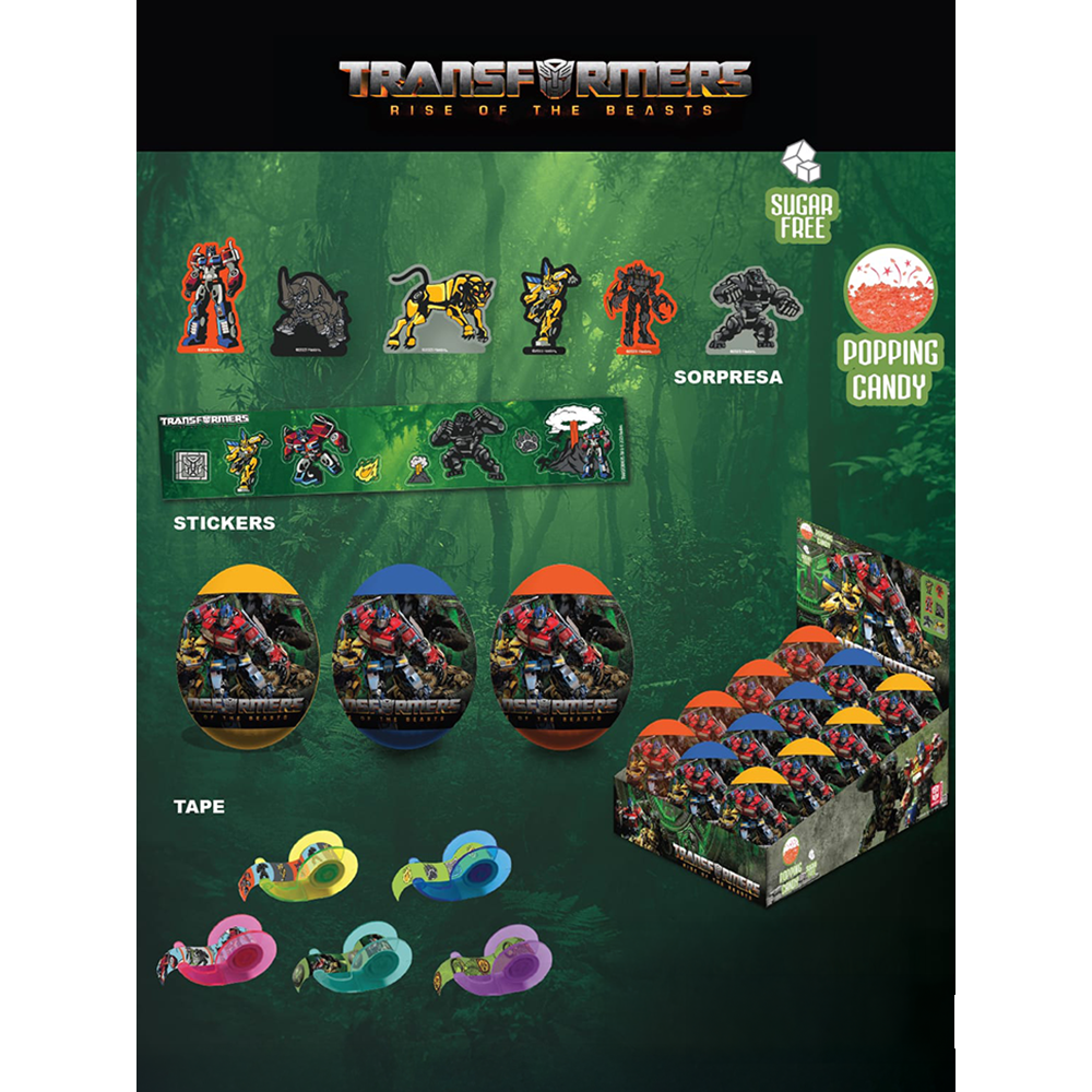 
                  
                    HUEVO SORPRESA - TRANSFORMERS SURTIDO X12 UDS
                  
                