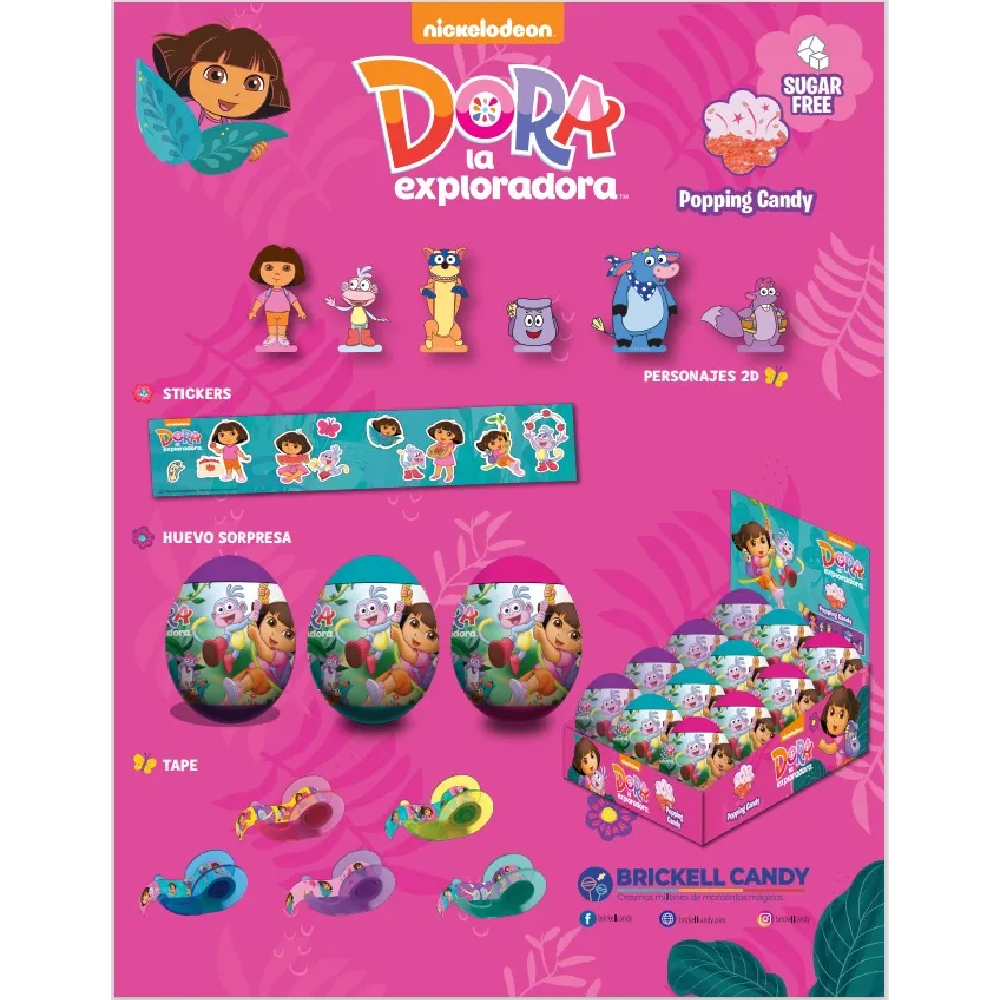 
                  
                    HUEVO SORPRESA - DORA LA EXPLORADORA SURTIDO x12 UDS
                  
                