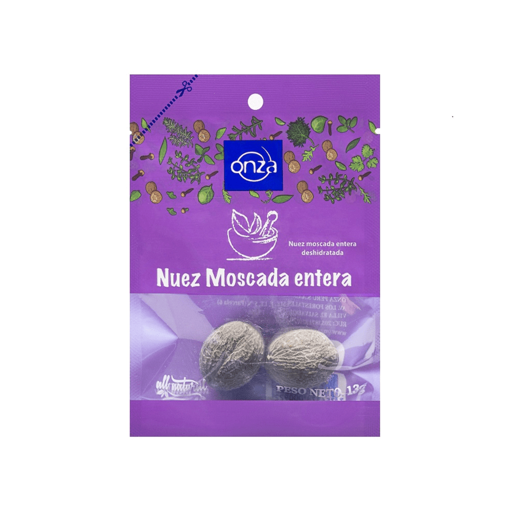 Nuez Moscada Entera Onza- 13g