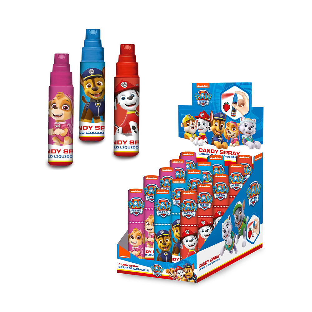 
                  
                    CANDY SPRAY - PAW PATROL SURTIDO x15 UDS
                  
                