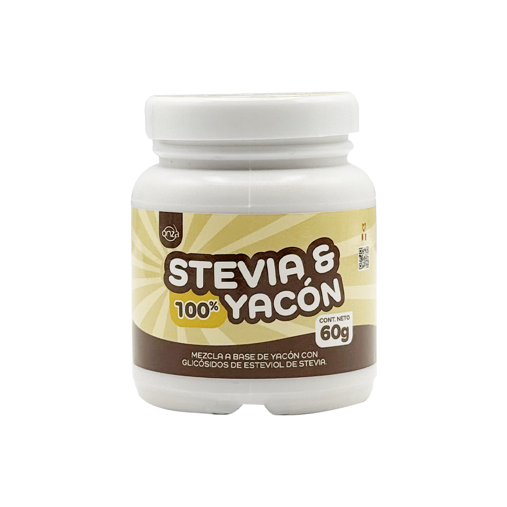 Stevia & Yacón Polvo Onza Pote 60 G