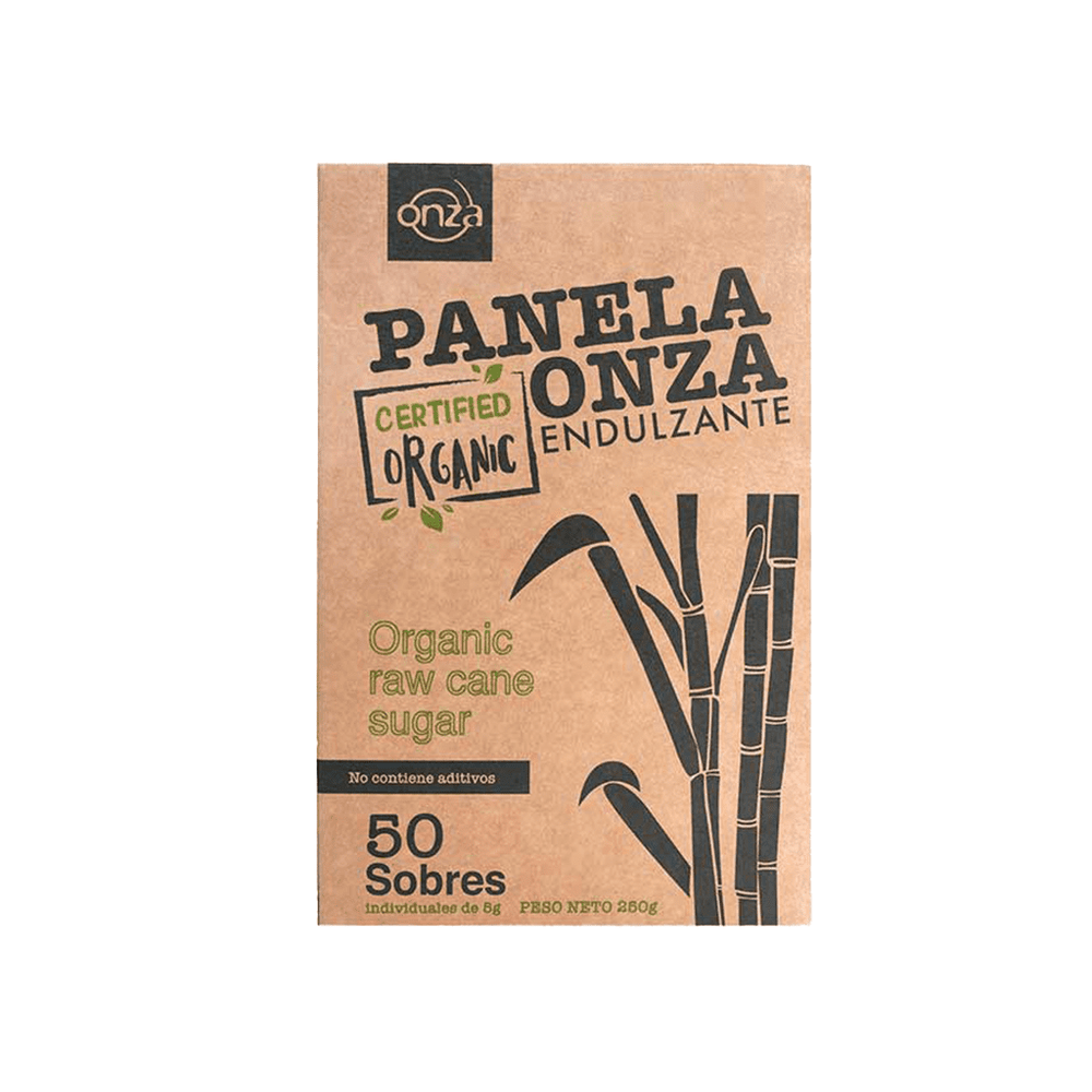 Panela Orgánica Onza- 50 sobres