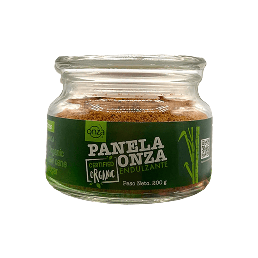 Panela Orgánica Onza Pote 200 G