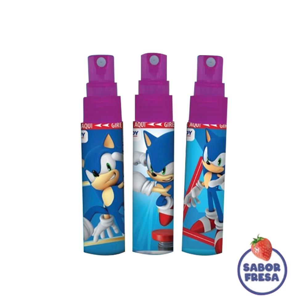 CANDY SPRAY - SONIC SURTIDO x15 UDS