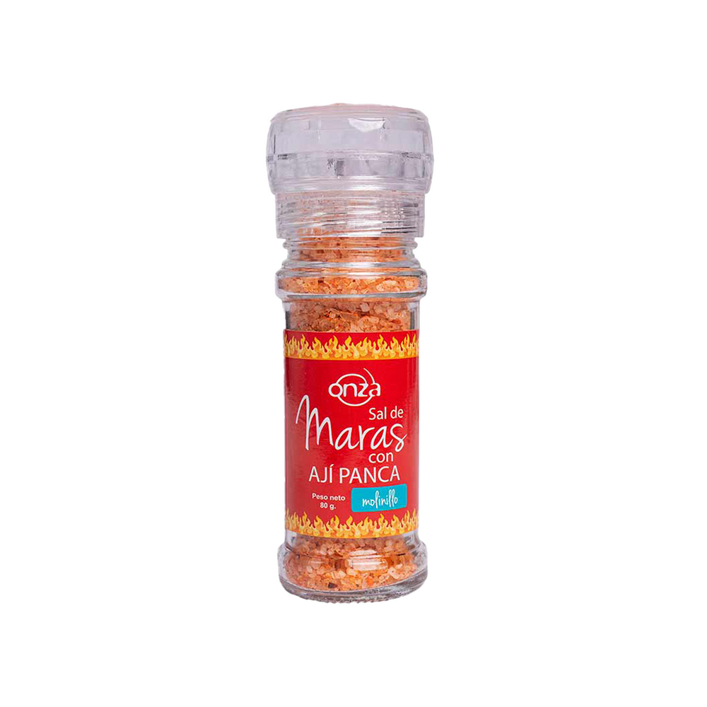 Sal de Maras con Ají Panca- Molinillo 80g