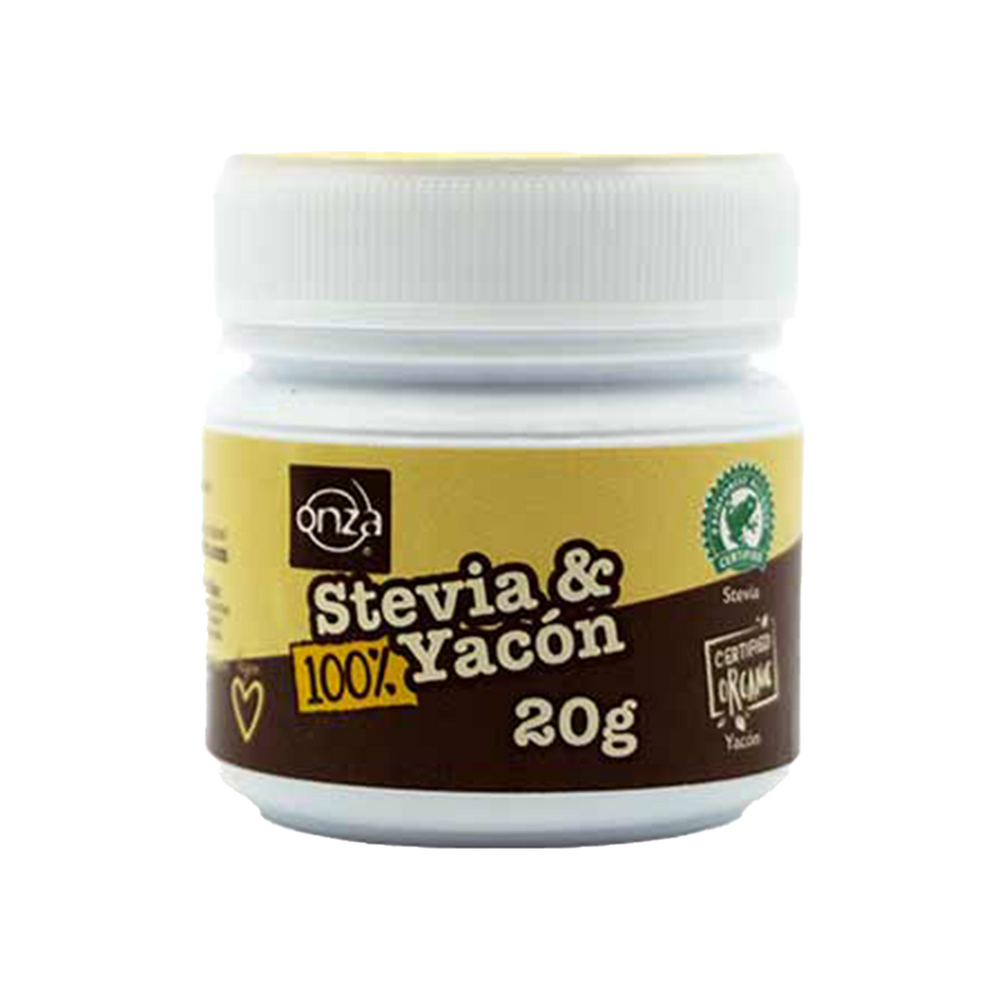 Stevia & Yacón Polvo Onza Pote 20 G