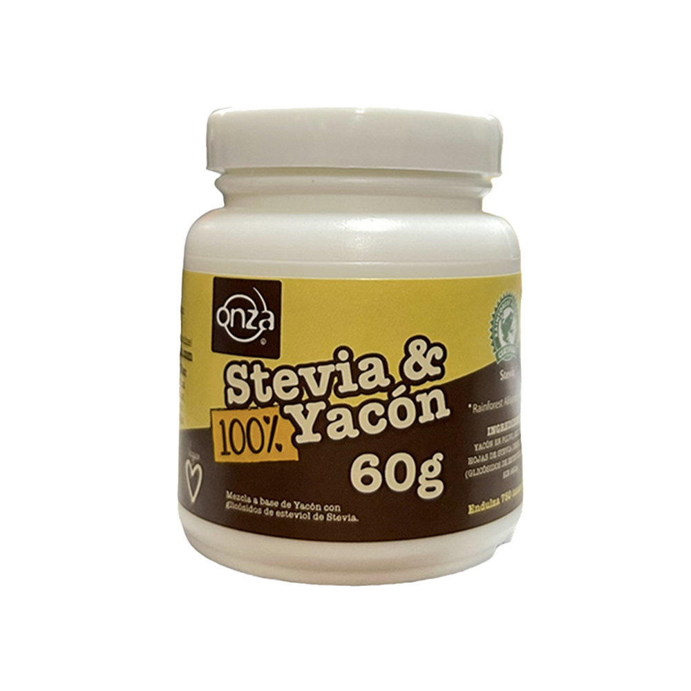 Stevia & Yacón Polvo Onza Pote 60 G