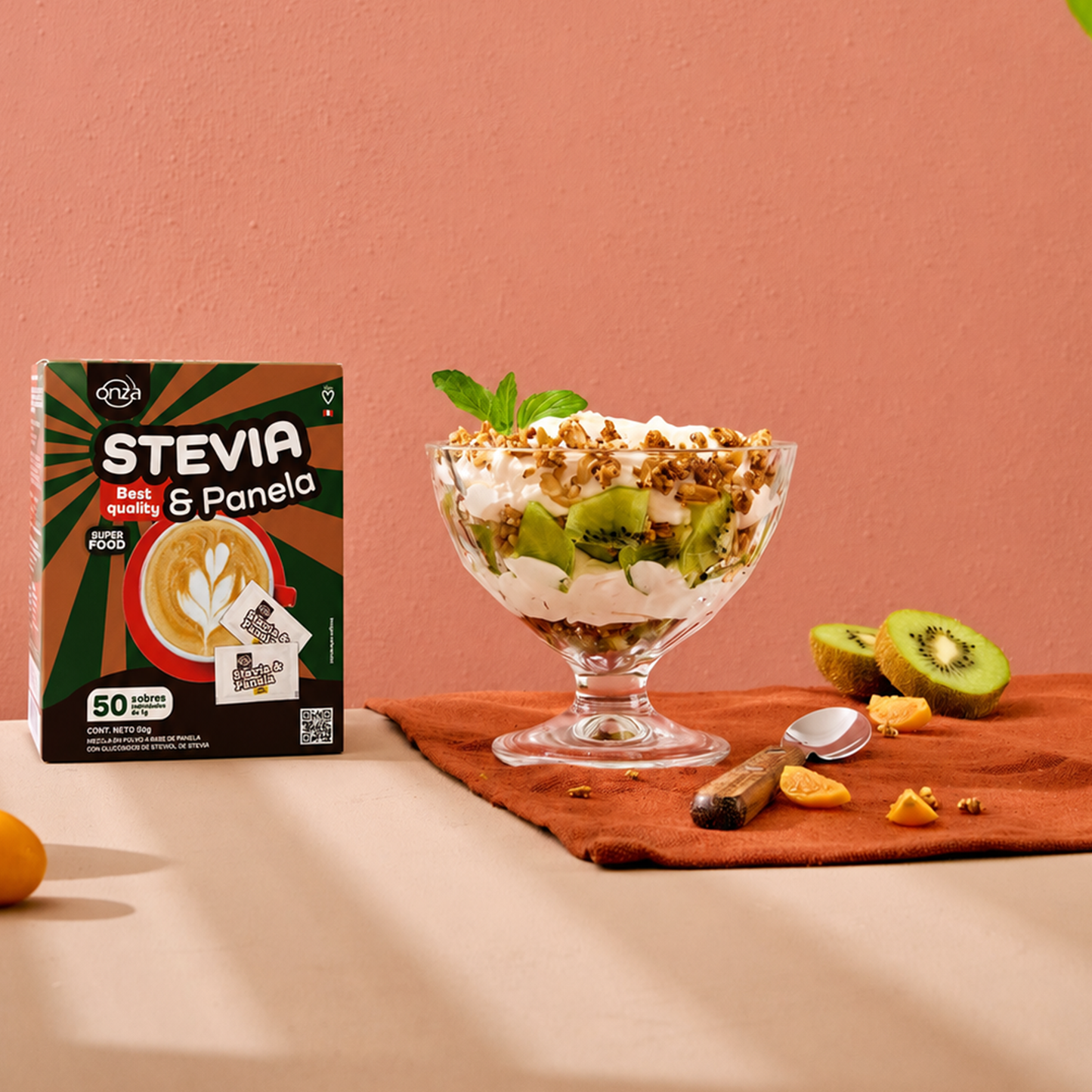 Stevia y Panela